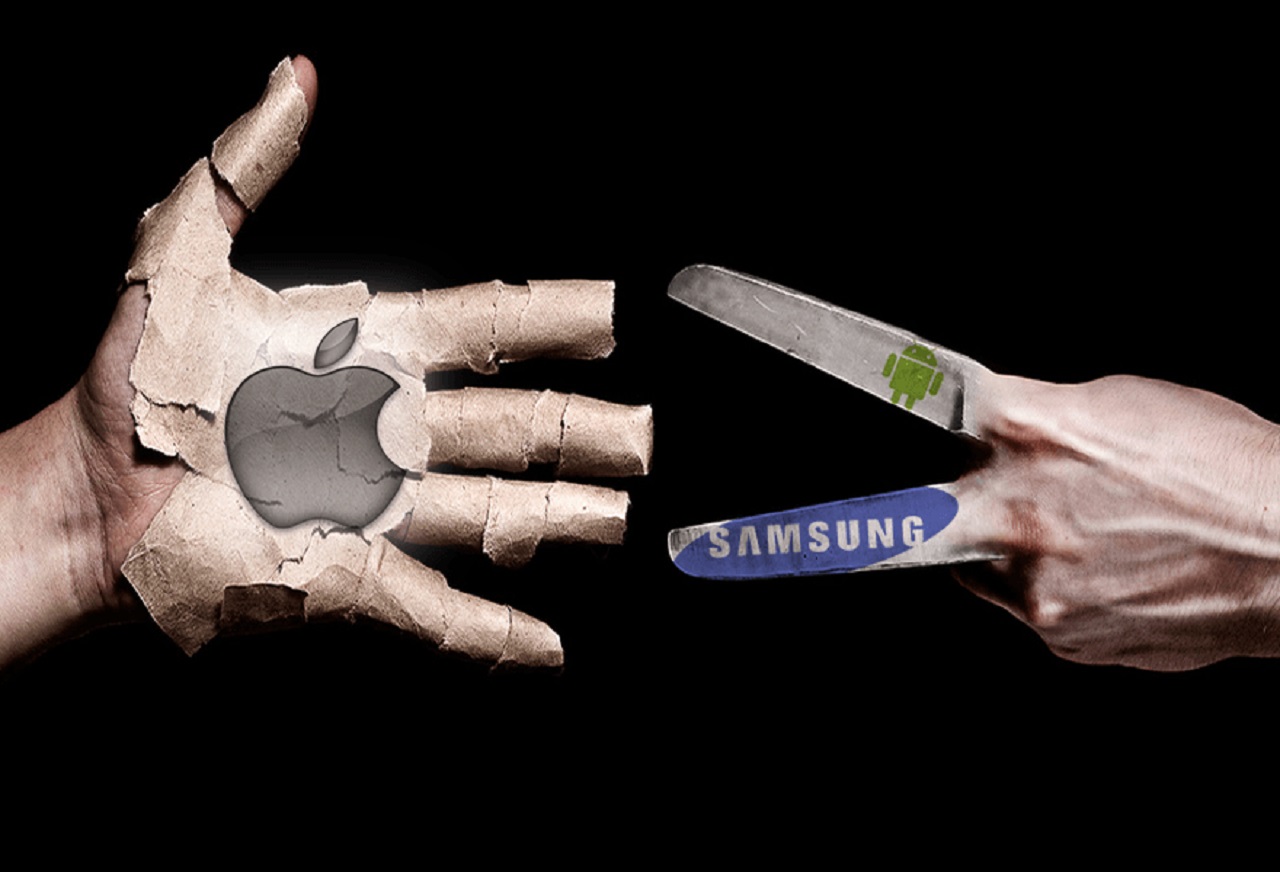 Apple afferma che Samsung ha copiato la tecnologia iPhone e ha inserito uno schermo più grande 1