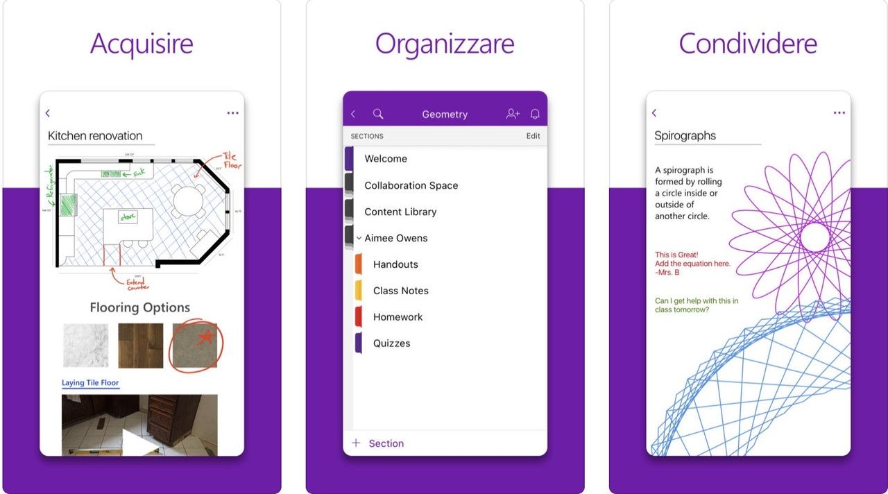 prendere appunti android e iphone