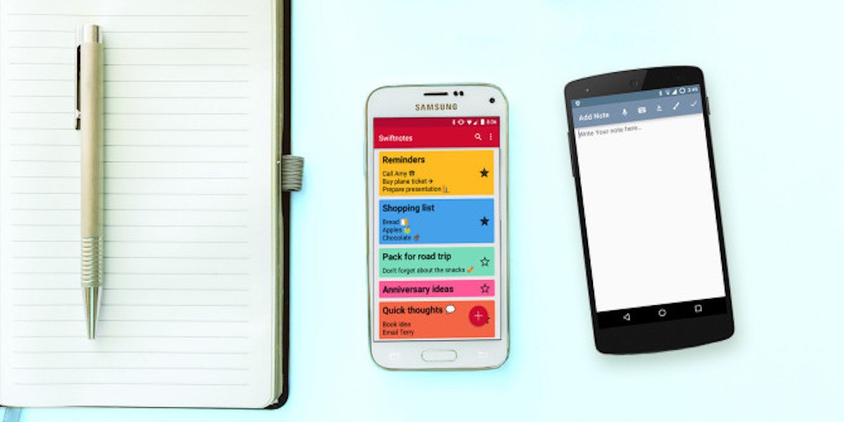 prendere appunti android e iphone