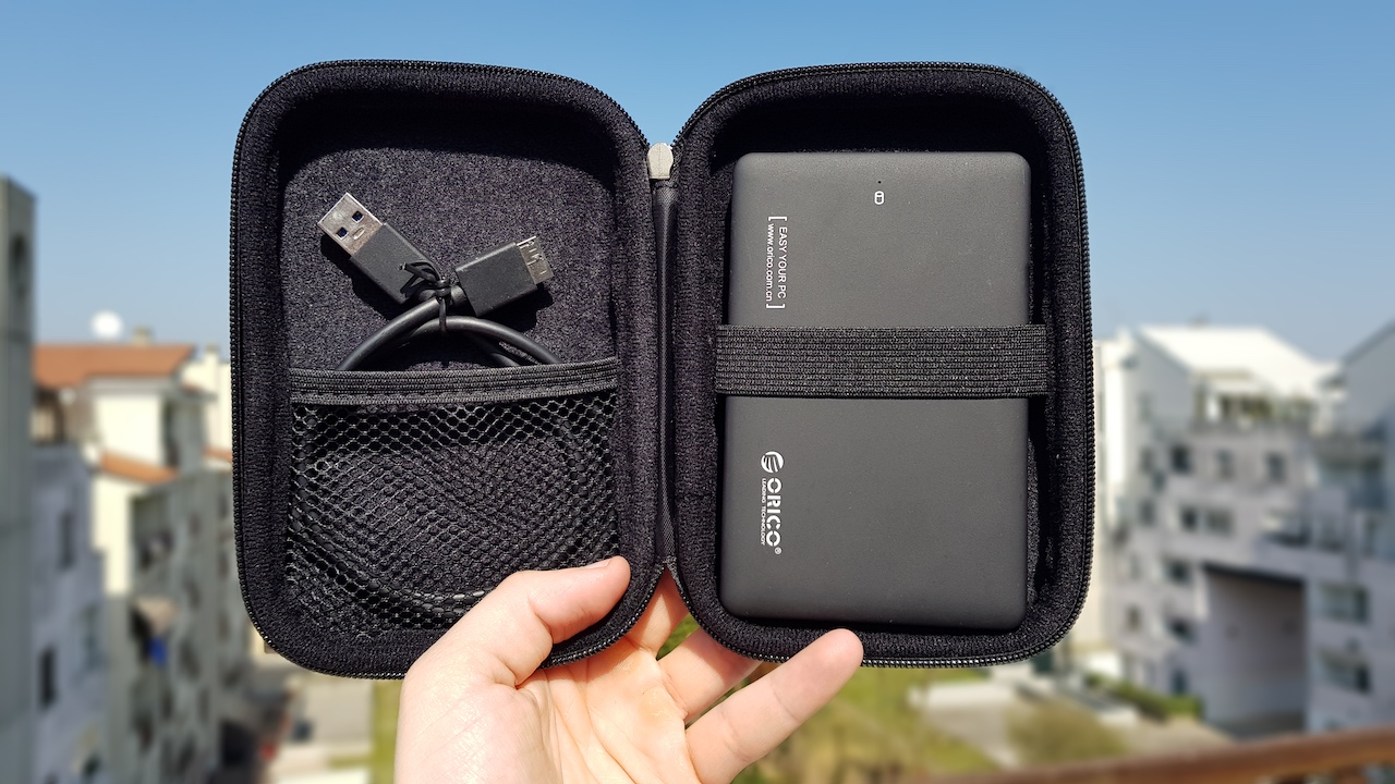 Custodia protettiva Orico per hard disk portatile: utile ed economica 3