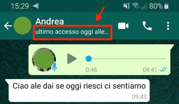 Come nascondere l'ultimo accesso su WhatsApp 2