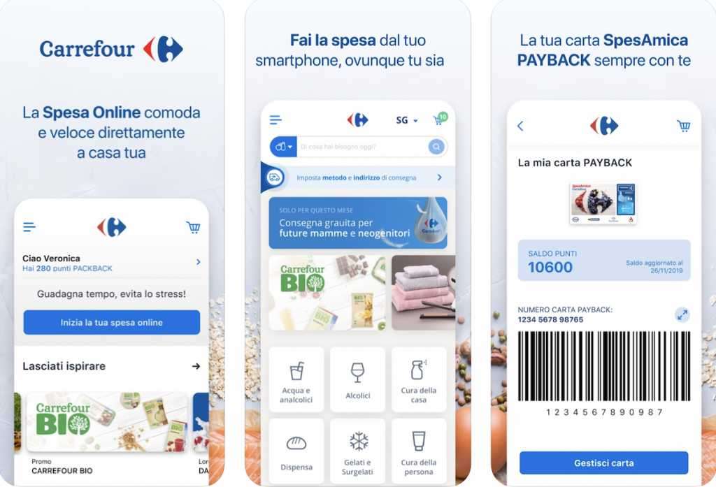 app per fare la spesa online