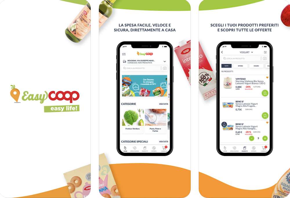 app per fare la spesa online