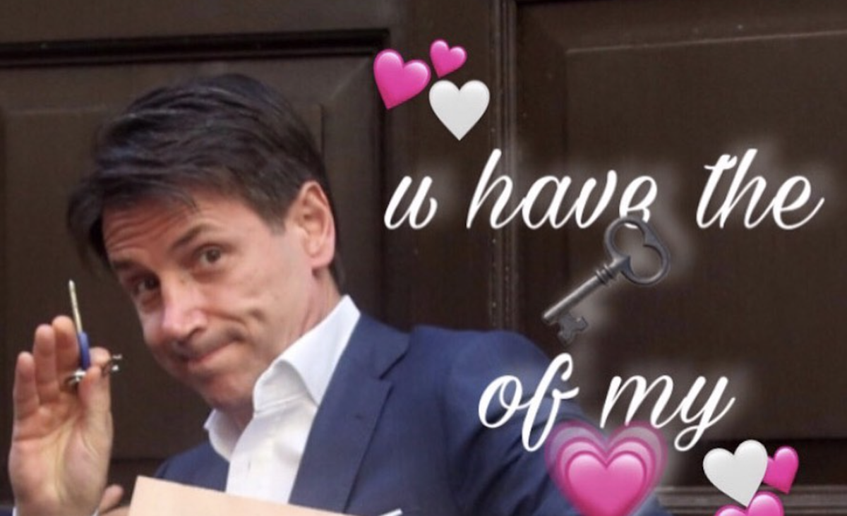 le bimbe di giuseppe conte