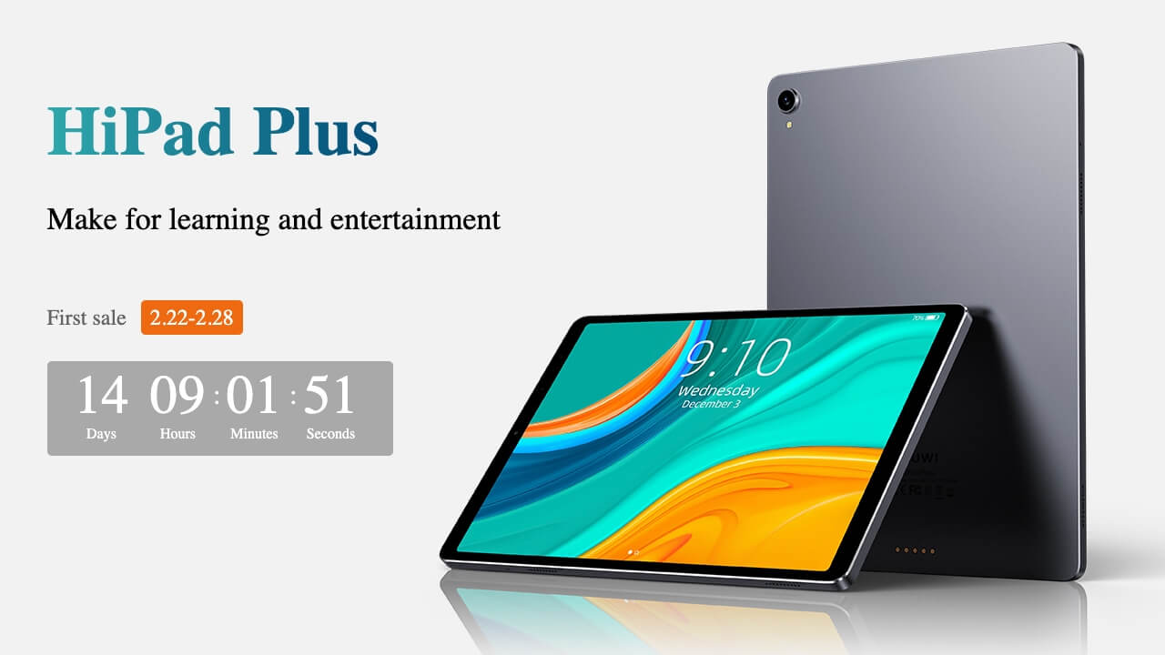 Ecco il nuovo CHUWI HiPad Plus dall'ottimo rapporto qualità-prezzo 1
