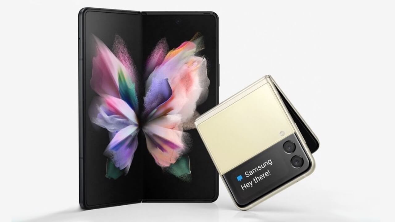 Galaxy Z Flip 3 e Galaxy Z Fold 3