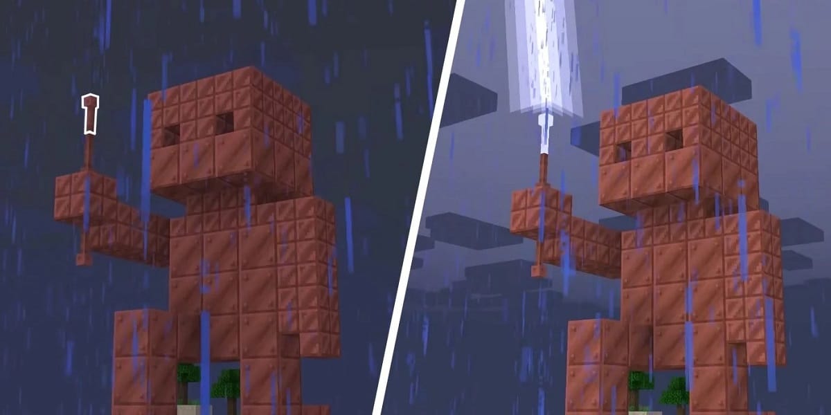 parafulmine di minecraft
