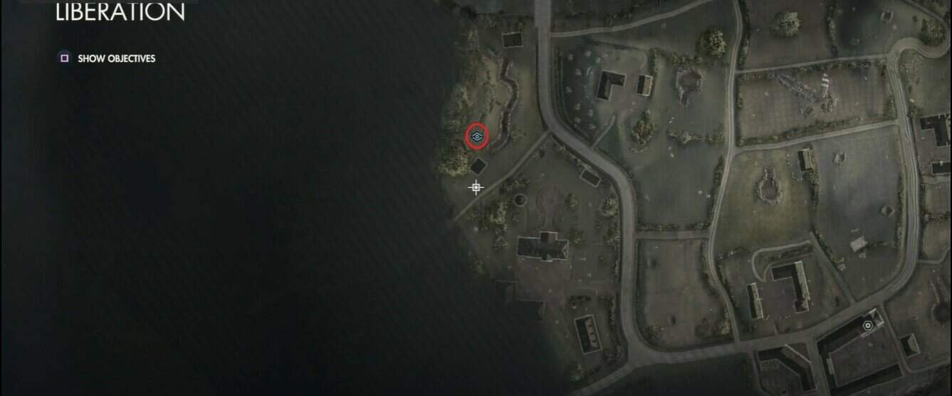 Sniper Elite 5 casa sul fiume posizione iniziale