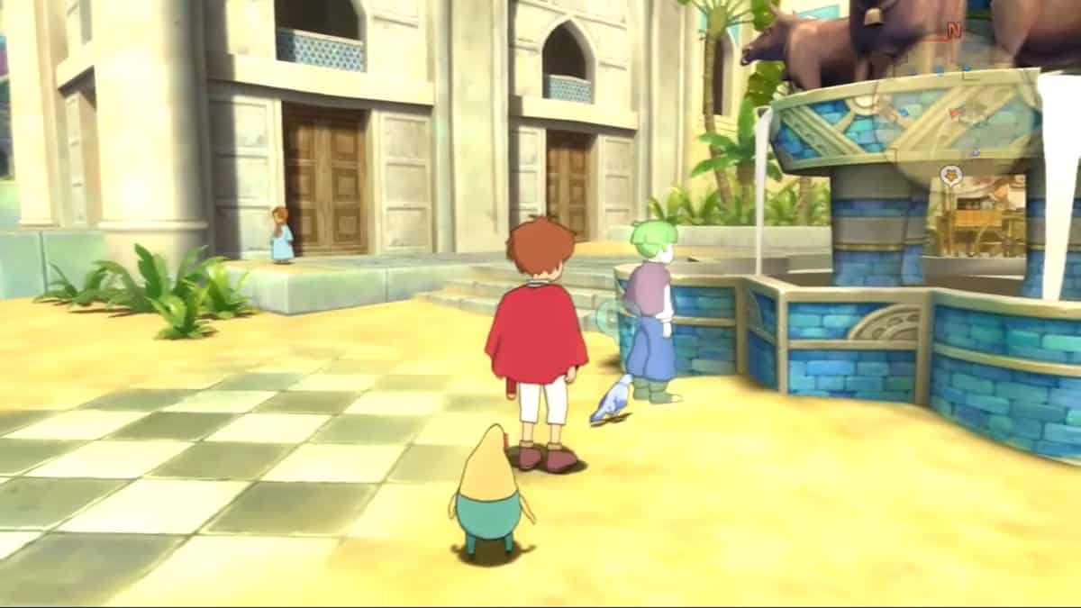 Posizioni dei piccioni Ni no Kuni, commissione 047 3