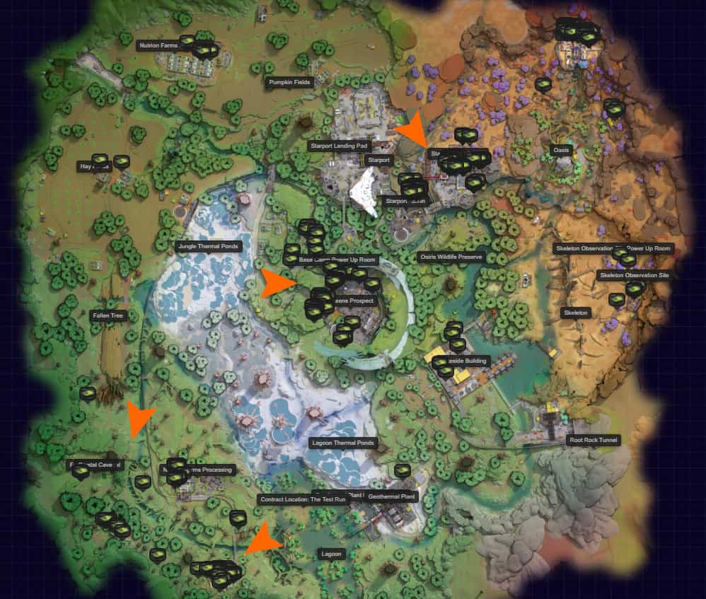 Il Cycle: posizione del laboratorio portatile di frontiera 3