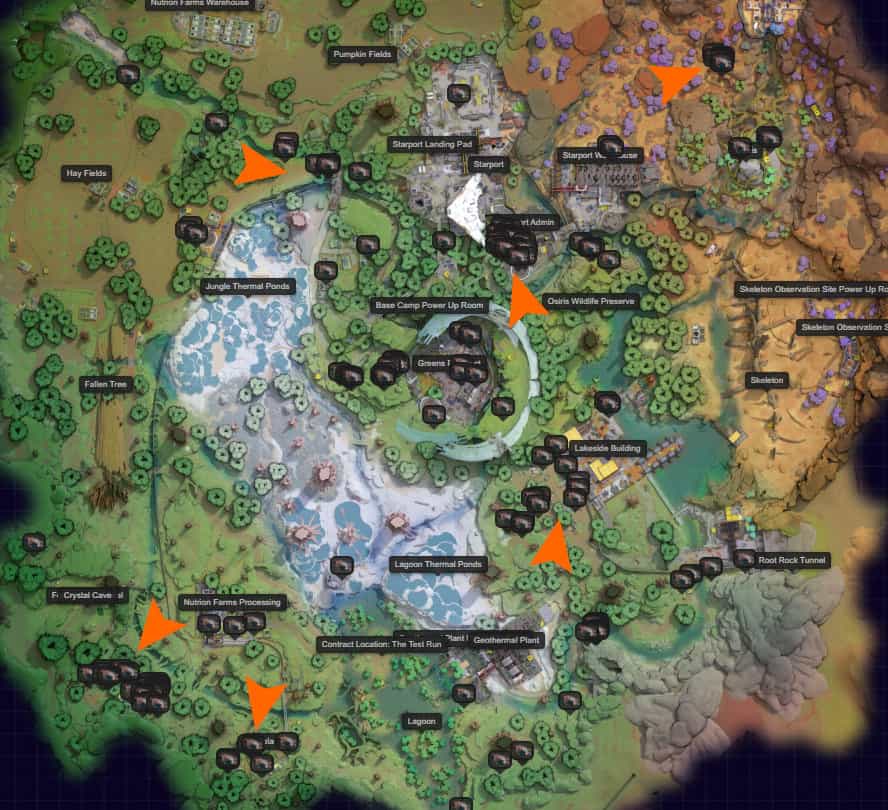 Il Ciclo: Posizioni di Frontier Titan Ore 3