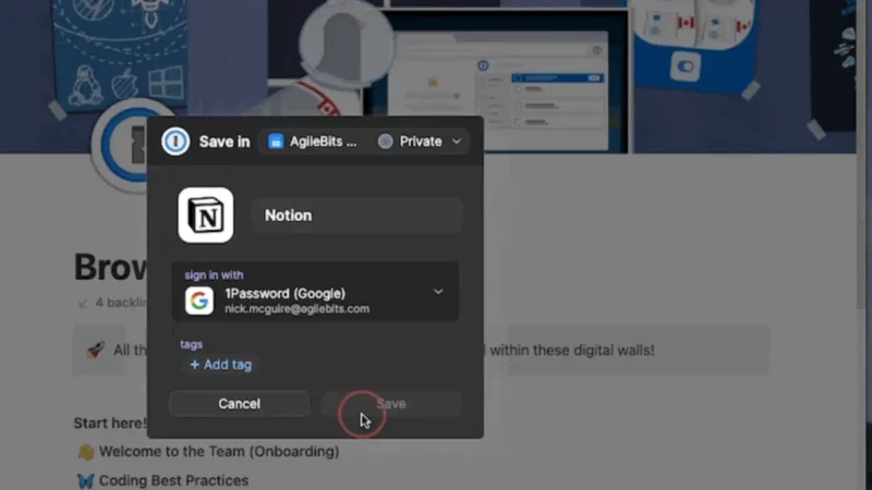 1Password in comoda revisione: ricorda se hai effettuato l'accesso con Google, Facebook o altro 3
