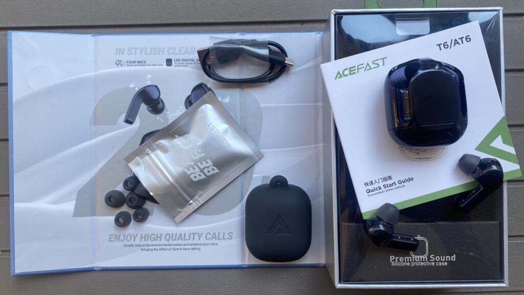 Recensione cuffie true wireless ACEFAST Crystal T6 1
