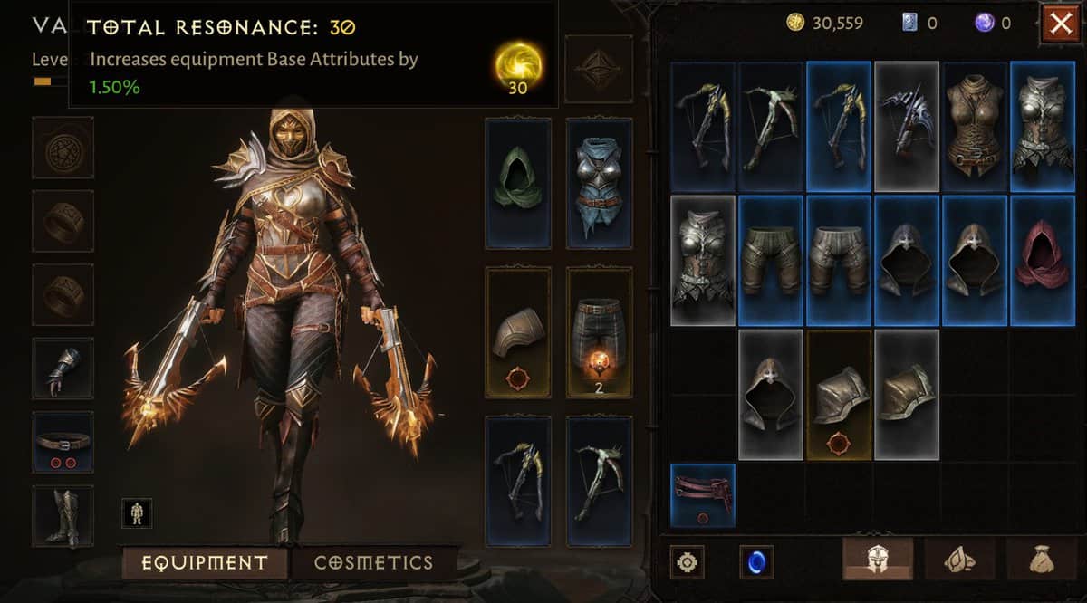 Come ottenere l'armatura Horadric impostata in Diablo Immortal 3
