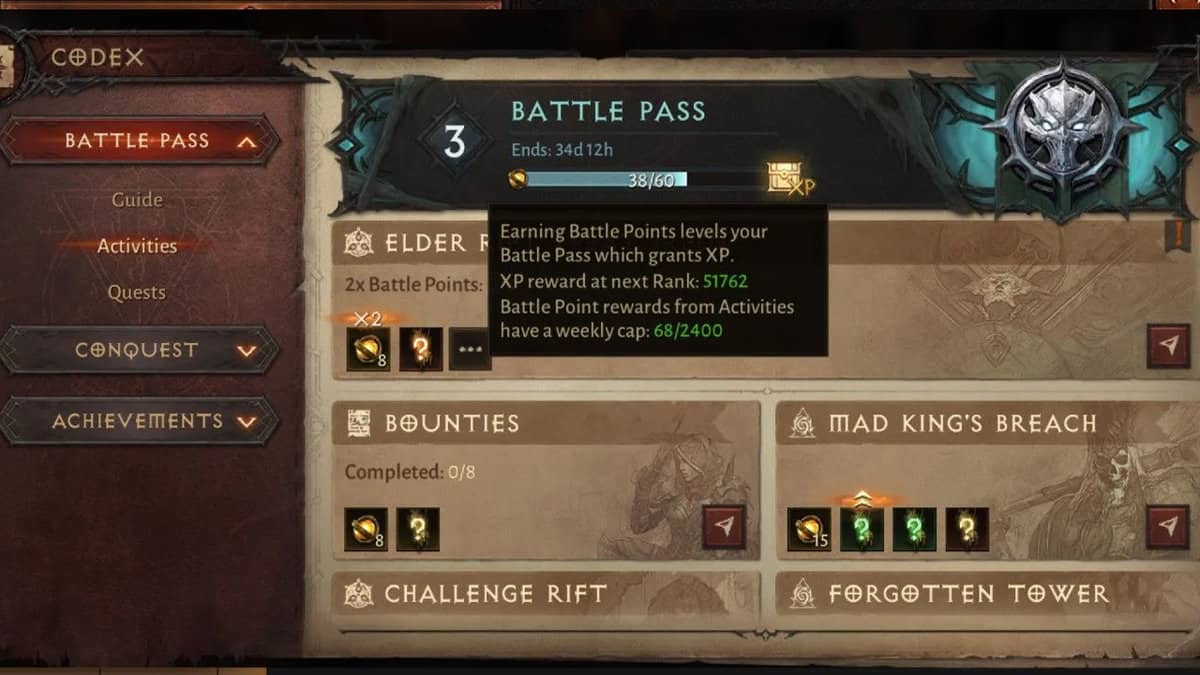 Diablo Immortal Best Rank 10 Ricompense leggendarie 5