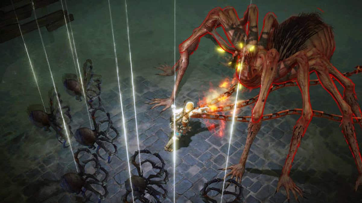 Diablo Immortal Clearing The Cobwebs "Kill Spiders" Guida alle taglie 2