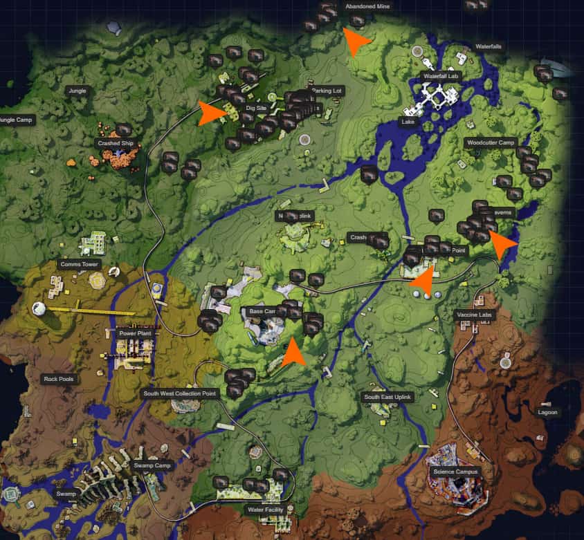 Il Ciclo: Posizioni di Frontier Titan Ore 2