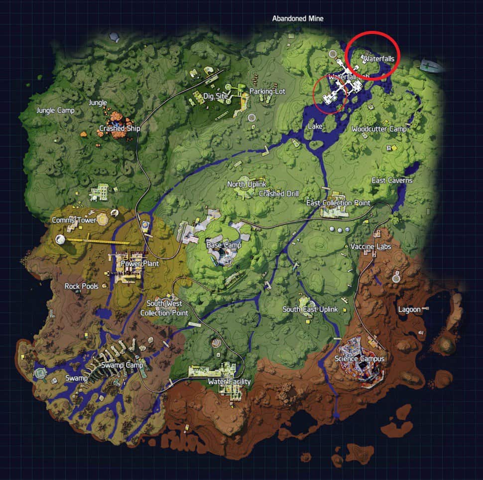 Posizioni di Bright Sands Dustbloom