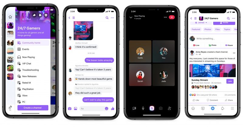 I gruppi di Facebook si rinnovano: le modifiche ricordano Discord 2 I gruppi di Facebook si rinnovano: le modifiche ricordano Discord 3