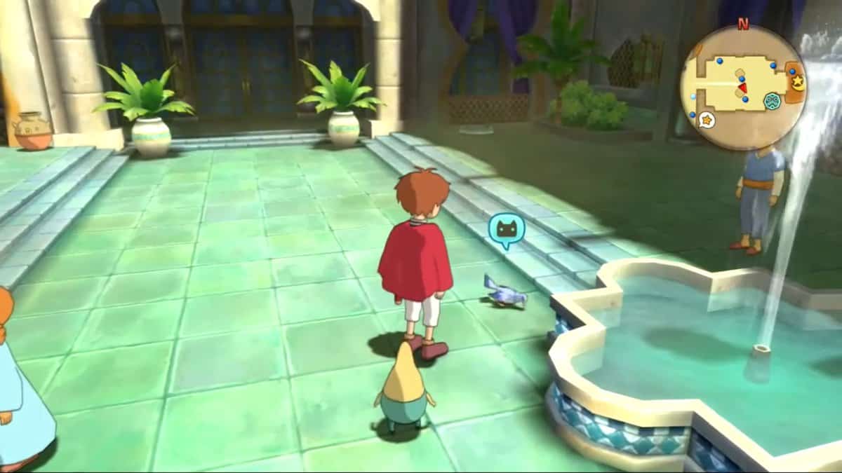 Posizioni dei piccioni Ni no Kuni, commissione 047 2