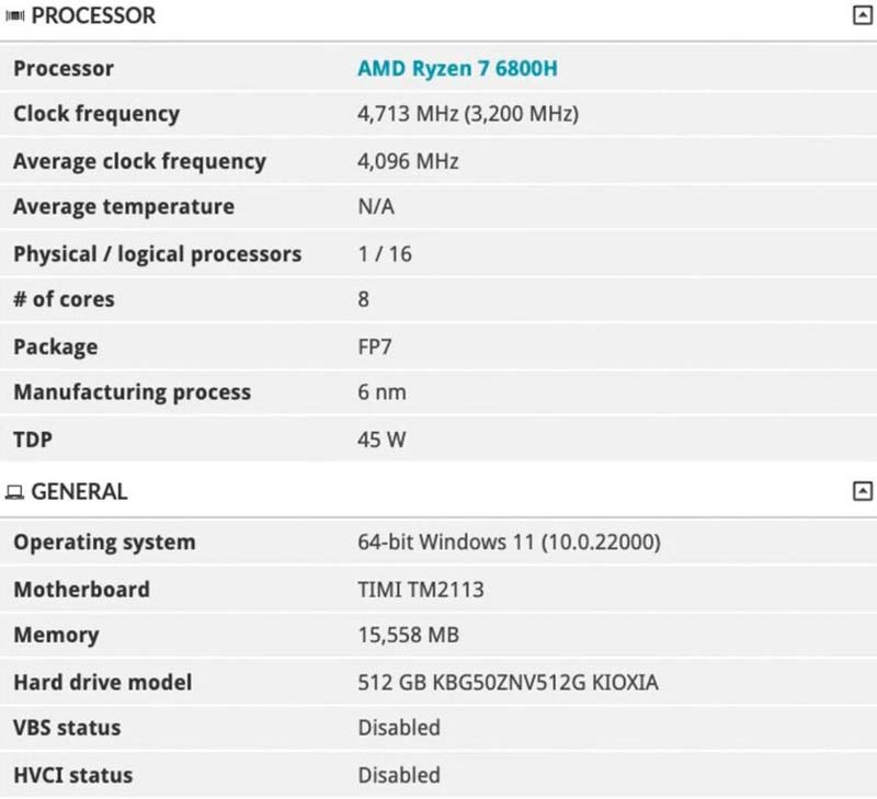 Xiaomi apre la strada al suo nuovo laptop ad alte prestazioni 2 Benchmark 3DMark Xiaomi portatile