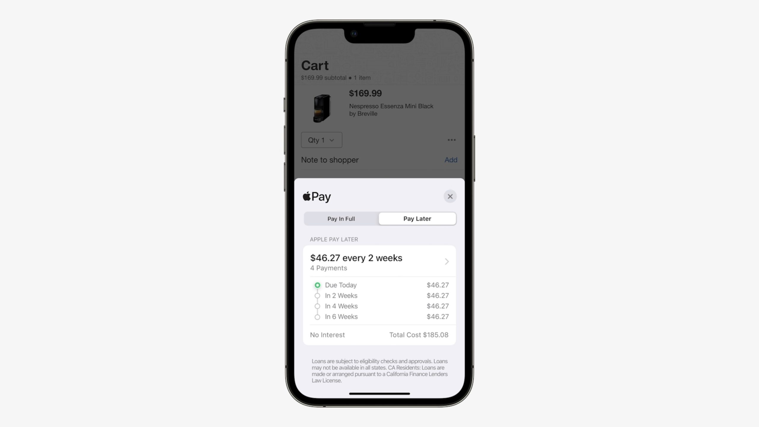 Apple Pay Later: ora puoi finanziare qualsiasi acquisto, senza interessi e direttamente dal tuo iPhone 1
