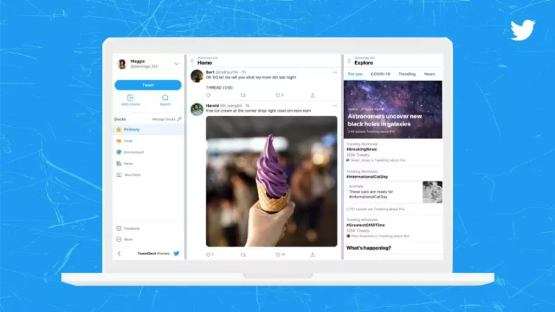 Twitter chiuderà l'app per Mac di TweetDeck - non funzionerà più a luglio 1