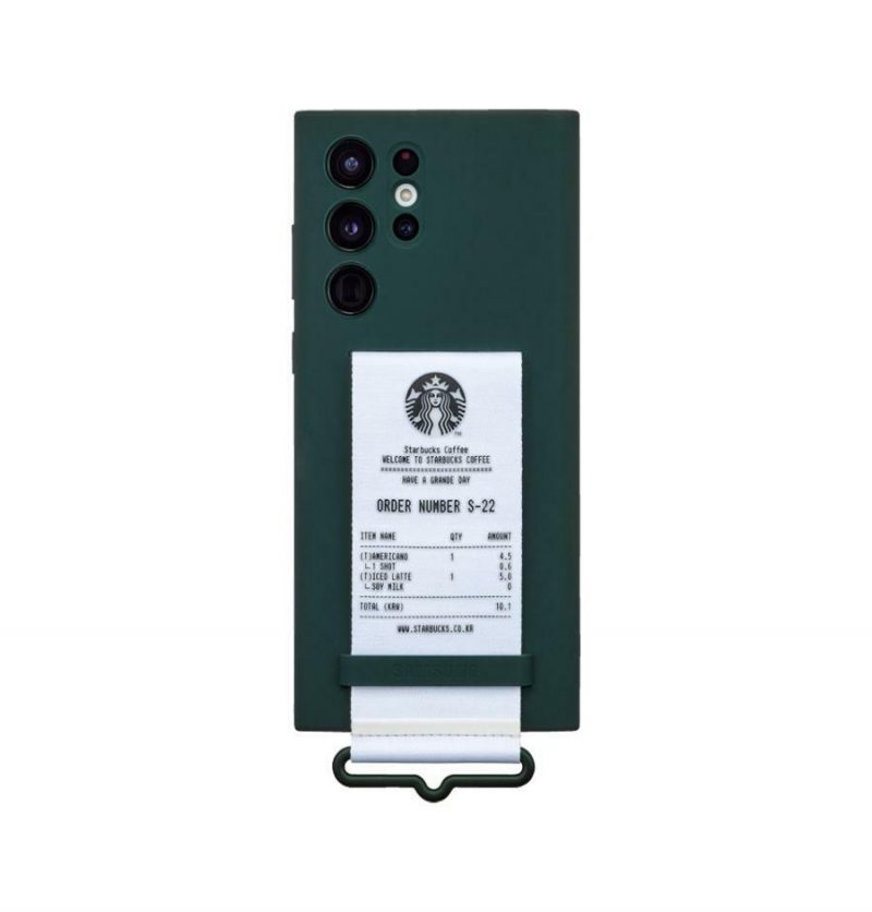 Samsung ha introdotto custodie speciali per telefoni e cuffie in Corea con Starbucks 3