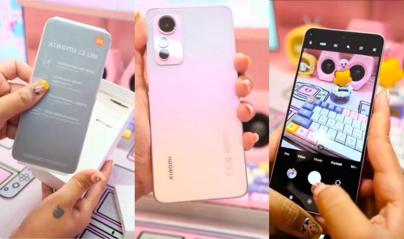 Xiaomi 12 Lite è atteso da tempo: l'imminente smartphone di fascia media è già stato svelato in un video di unboxing 1 Xiaomi 12 Lite con video di unboxing.