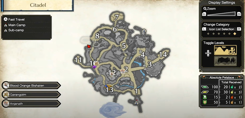 MH Rise Cittadella Reliquia