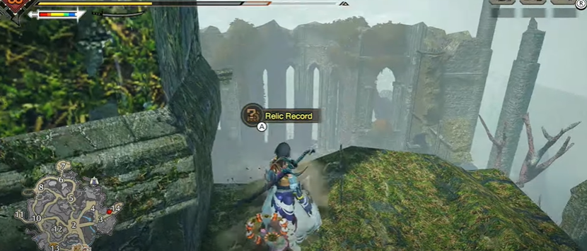 Guida alle posizioni dei record delle reliquie della cittadella di Monster Hunter Rise 5