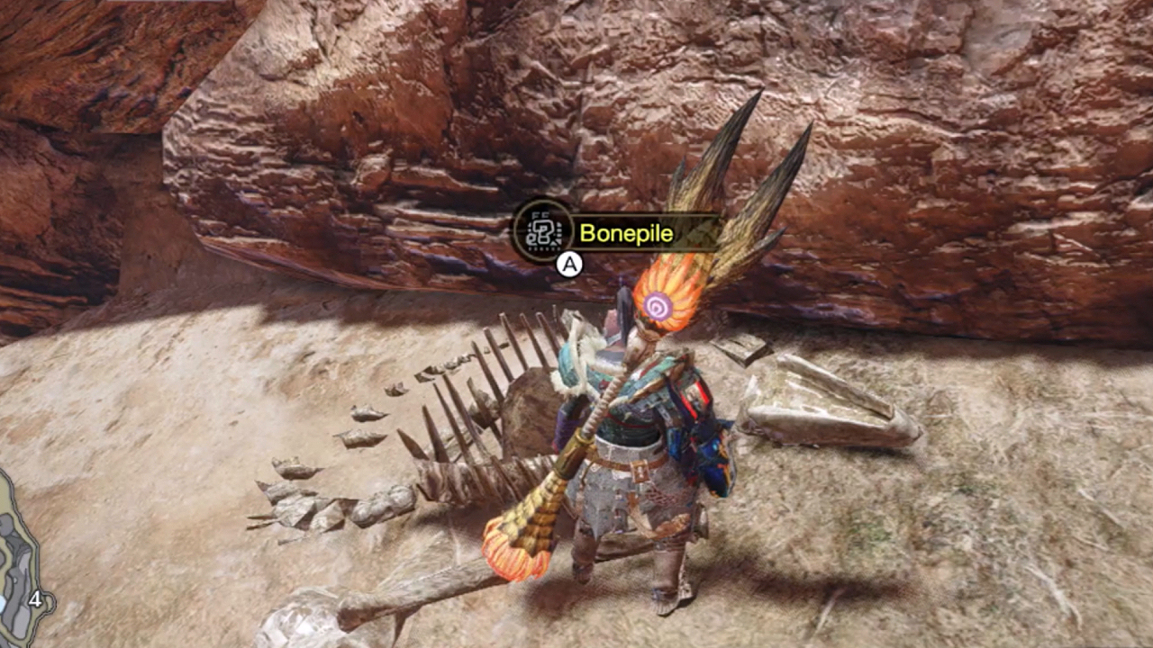 Monster Hunter Rise ha eroso la posizione dello scheletro dell'anziano e suggerimenti per l'agricoltura 1