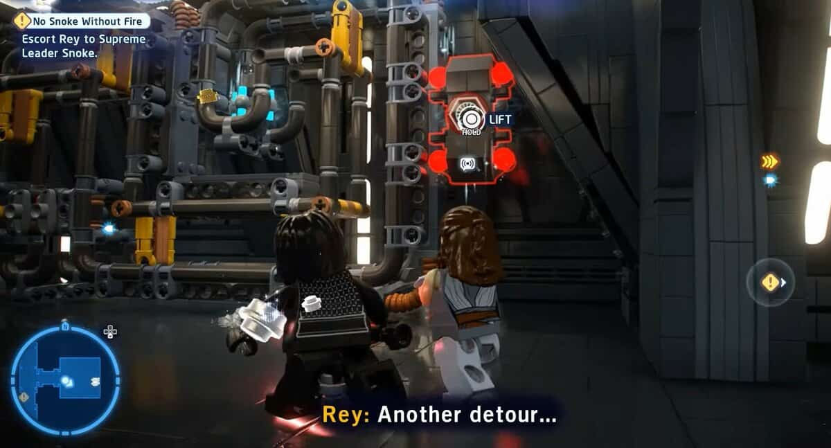 Minikit Lego Skywalker Saga No Snoke Without Fire