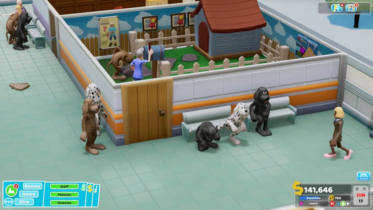 Come gestire i pazienti in Two Point Hospital 1