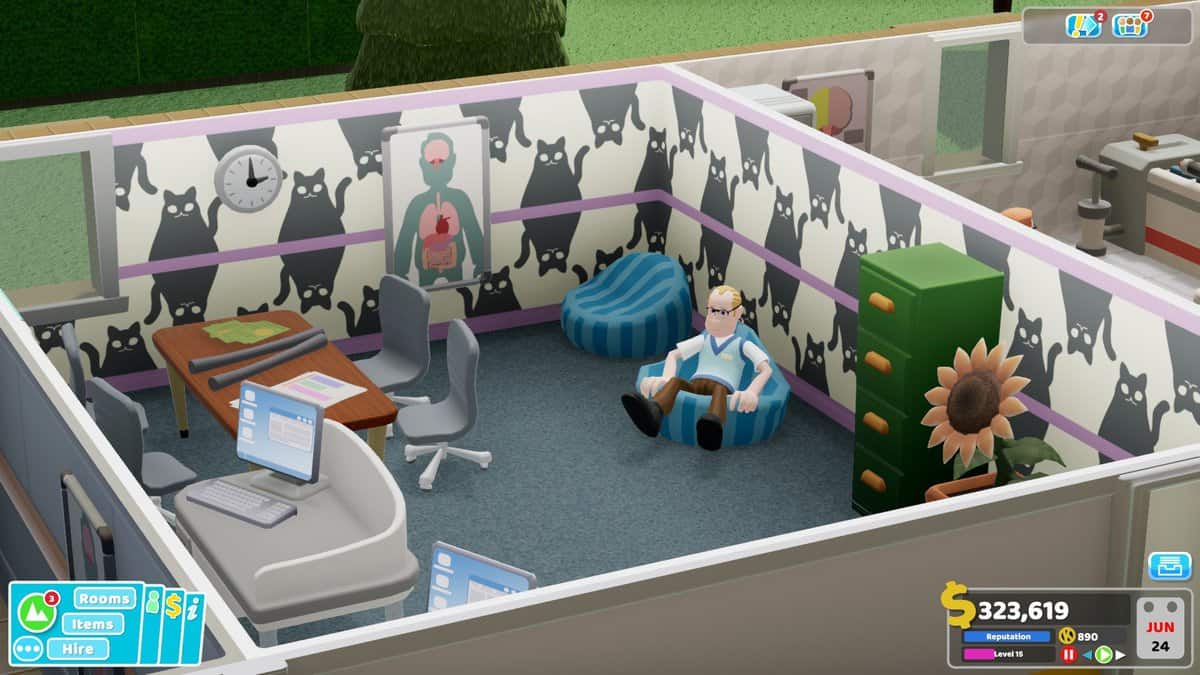 Come gestire il personale in un Two Point Hospital 1