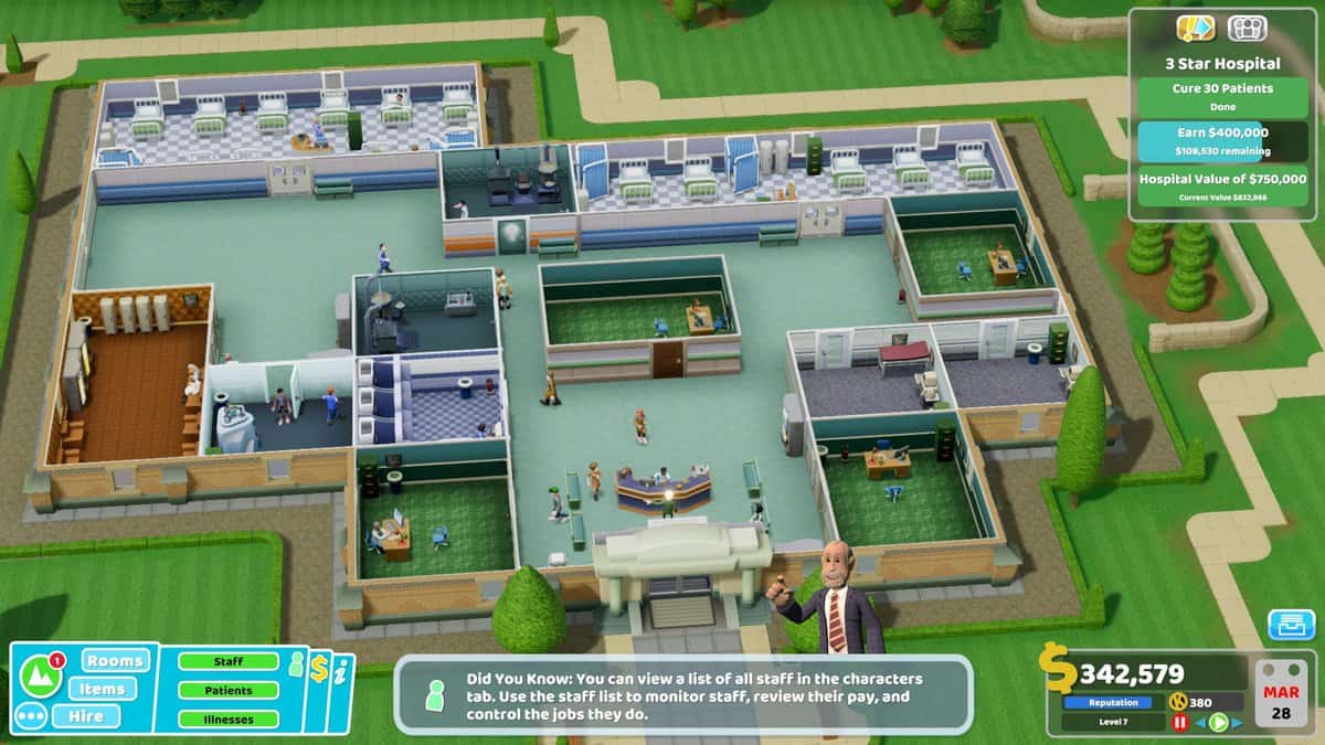 Guida ai palmi sudati dell'Two Point Hospital 1