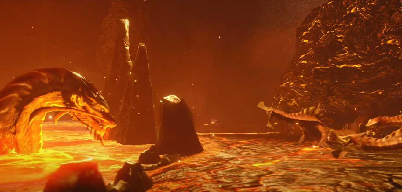 Monster Hunter Rise Sunbreak Magma Almudron Debolezze, armi, armature e Drop 1