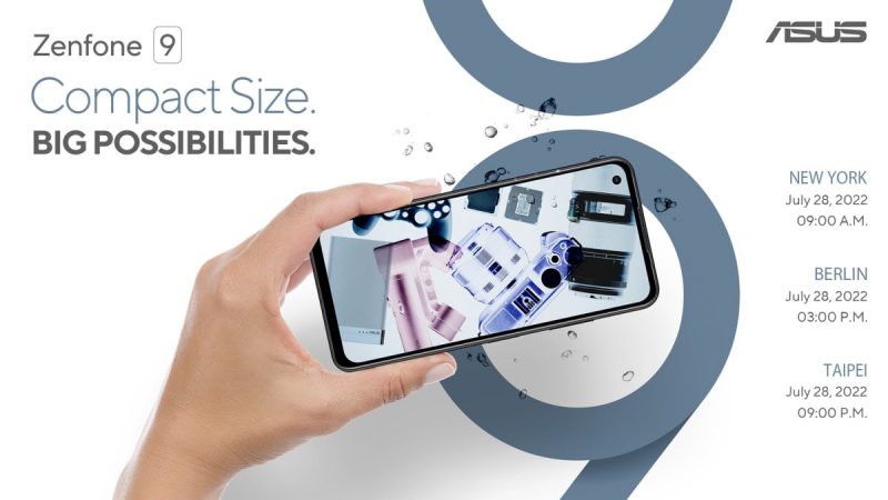 Asus ha confermato: il 28 luglio sarà annunciato il top phone compatto ZenFone 9 - tutto questo è già noto sulla potente novità 1