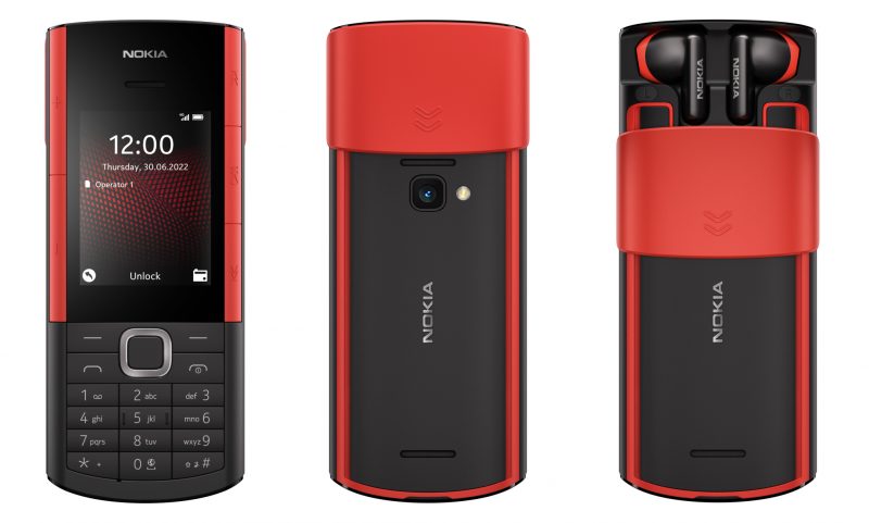 Nokia 5710 XpressAudio, nero/rosso.