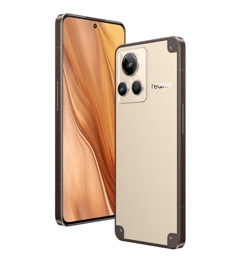 Realme ha presentato in Cina il suo telefono di punta GT 2 Explorer Master Edition: Snapdragon 8+ Gen 1, ricarica rapida da 100 W, due fotocamere da 50 MP e una fotocamera per microscopio 4 Il Realme GT 2 Explorer Master Edition è dotato di uno schermo AMOLED piatto. L'opzione di colore marrone è distintiva nella sua finitura.