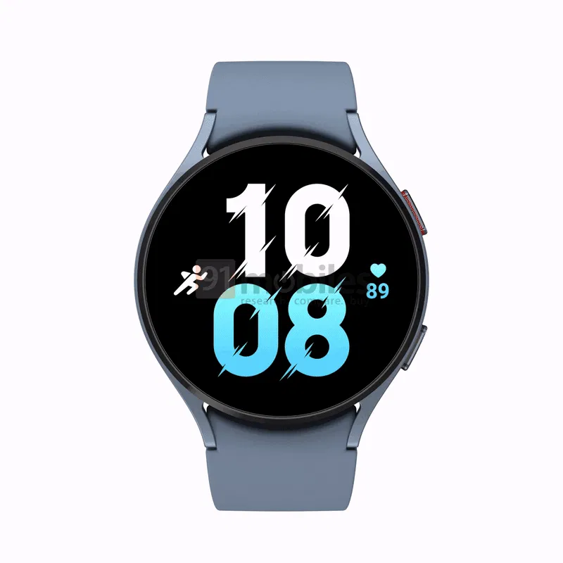 Samsung ha confermato che stanno arrivando anche nuovi smartwatch e cuffie: Galaxy Unpacked il 10 agosto porterà Galaxy Z Flip4 e Z Fold 4, Galaxy Watch5 e Watch5 Pro e Galaxy Buds2 Pro 9 Samsung Galaxy Watch5. Foto: Evan Blass / 91mobiles.