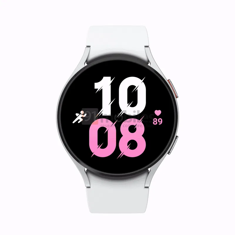 Samsung ha confermato che stanno arrivando anche nuovi smartwatch e cuffie: Galaxy Unpacked il 10 agosto porterà Galaxy Z Flip4 e Z Fold 4, Galaxy Watch5 e Watch5 Pro e Galaxy Buds2 Pro 8 Samsung Galaxy Watch5. Foto: Evan Blass / 91mobiles.