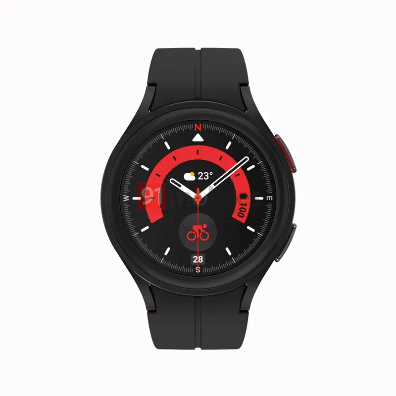 Samsung ha confermato che stanno arrivando anche nuovi smartwatch e cuffie: Galaxy Unpacked il 10 agosto porterà Galaxy Z Flip4 e Z Fold 4, Galaxy Watch5 e Watch5 Pro e Galaxy Buds2 Pro 6 Samsung Galaxy Watch5 Pro. Foto: Evan Blass / 91mobiles.
