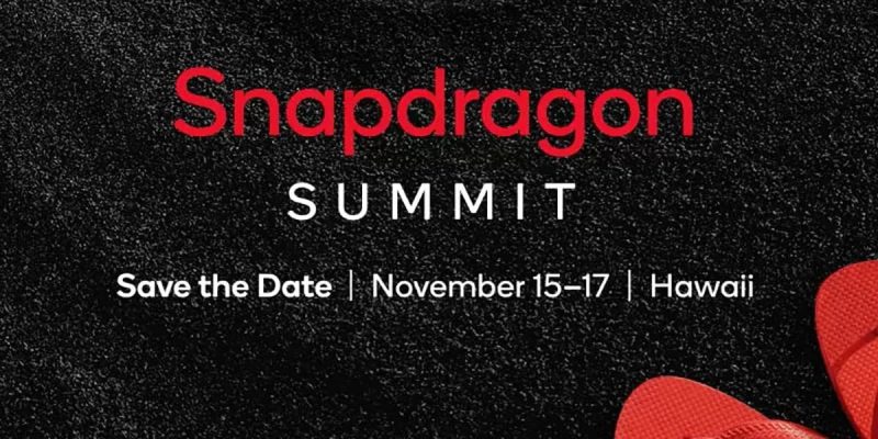 Il prossimo circuito del sistema telefonico top di gamma di Qualcomm promette di essere prima del solito: l'evento Snapdragon Summit si terrà dal 15 al 17. novembre 1 Lo Snapdragon Summit si svolgerà quest'anno dal 15 al 17. Novembre.