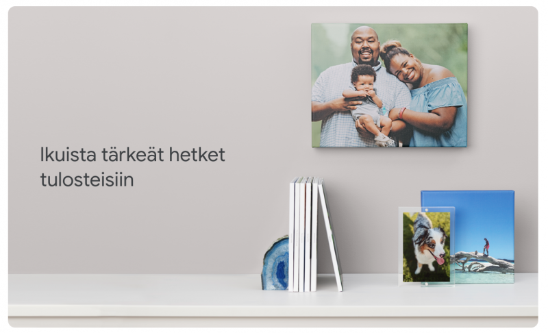 L'applicazione Google Foto è aggiornata: dalle foto puoi ordinare stampe o una bacheca canvas 1