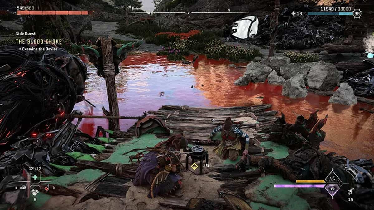 Soluzione di Horizon Forbidden West: The Blood Choke 2