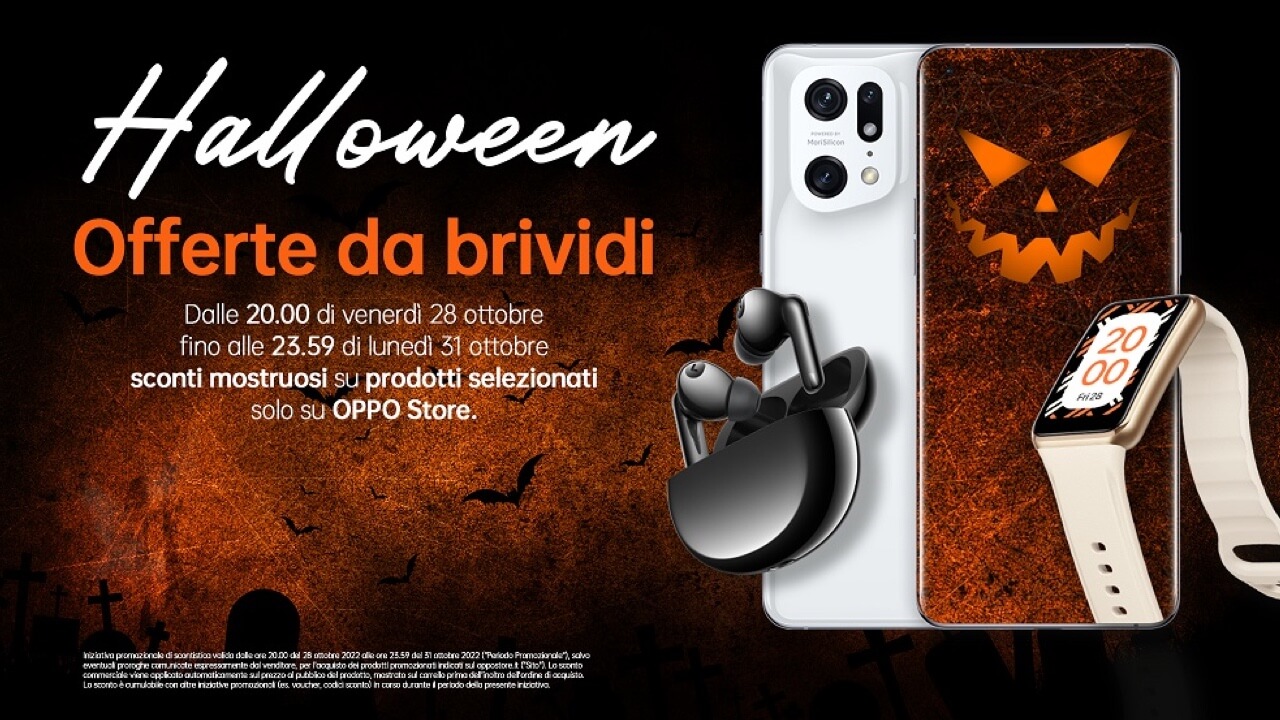 oppo offerte halloween 2022
