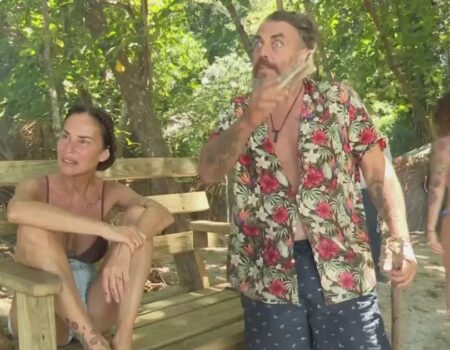 Scontro tra Mirko Frezza e Alessia Fabiani a L’Isola dei Famosi 3