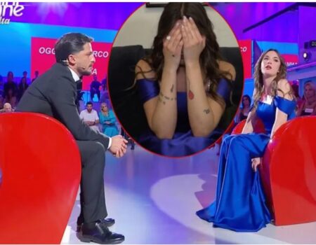 Uomini e Donne: Gianmarco rifiuta Nadia, scoppia il caos in studio 9