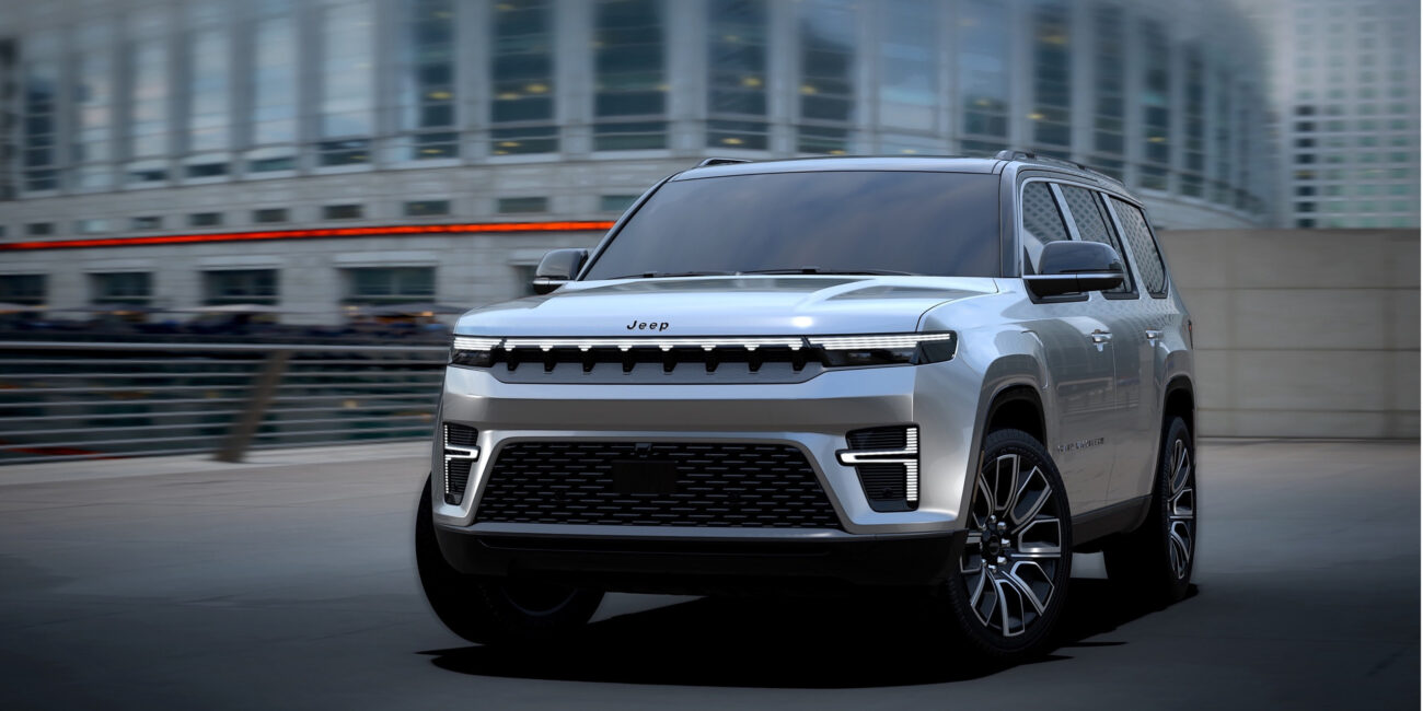 Jeep Grand Wagoneer 2026: il maxi SUV si svela in autunno 1